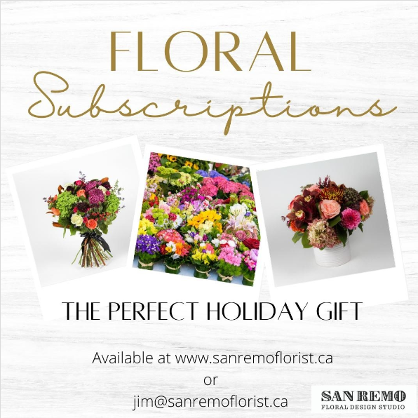Floral Subscription services in Toronto and the GTA
